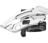 Shimano Dérailleur avant Deore XT Top Swing FD-T8000 63–66° 3x10 Noir/Argenté