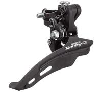 Shimano FD-TZ510 6-speed MTB front derailleur, down swing, top pull, 28.6mm, 66-