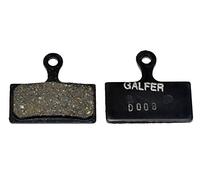 Shimano Paire de plaquettes de frein Galfer XTR 985 XT 785 SLX 666 semi-métalliques Standard Noir