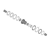Shimano Fh-m9210-b Y3kg98050 Conversion Kit Argenté