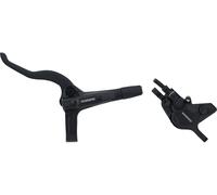 Frein a disque vtt hydraulique shimano mt401 avant noir durite 1000mm ajustable systeme double piston (sans disque) (kit)