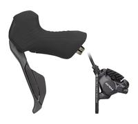 Shimano St-rx825-l Br-rx820-f 1000 Mm Brake Kit Argenté Black