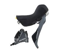 Shimano Frein à disque GRX ST-RX810-R+BR-RX810-R 11 vitesses-Emballage atelier noir