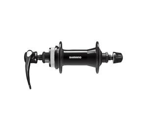 SHIMANO Front Hub 100/32 Black - HB-QC400 Disc Brake anne pour pêche sportive