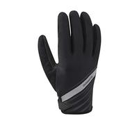 SHIMANO Gants Longs SH, Unisexe, Adulte, Noir, M