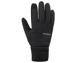 SHIMANO Gants Thermiques Coupe-Vent Unisexe Noir Taille S