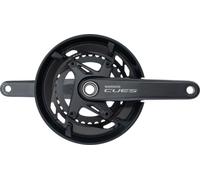SHIMANO Garniture de pignon "CUES FC-U6010-2" 2 fois 32/46Z 175mm 11 fois HT KSR
