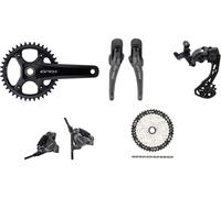 Shimano Groupe GRX RX820 1x12 40 noir 172.5 mm 40 Zähne. 10-45