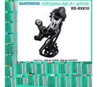 Shimano GRX RX RD RX812 RX810 RX815 RX817 2x11s vélo de route dérailleur arrière ombre + embrayage Compatible avec RX800 R8000 R7000 rx812 pour 11-42t
