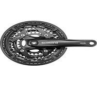 Shimano Deore T521 Octalink Chain Guard 104/64 Bcd Crankset Noir 175 mm / 48/36/26t Black