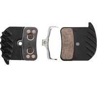 SHIMANO H03C-MF Disc Brake Pad and Spring - Metal Compound, Finned Aluminum Backplate