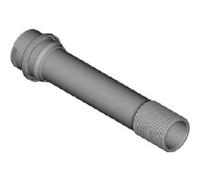 SHIMANO Hb-M8010 Und Hb-M8010-B Essieux Creux Silver/Black 110 mm