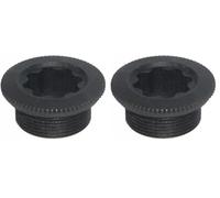 SHIMANO Hollowtech II-krg Vis de Fixation à manivelle Adulte Unisexe, Noir, Taille Unique (Lot de 2)