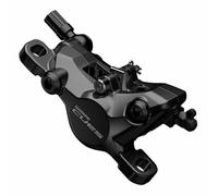 Shimano Cues Br-u8000 Post Mount Disc Brake Caliper Argenté Black / Black