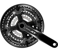 SHIMANO IFCT8000EX866C Pédalier Deore XT 26/36/48 dents 175mm FC-T8000 Hollowtech- II avec axe, 10-fois, noir (1 jeu)