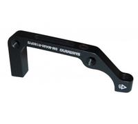 SHIMANO ISMMA90R180PS Adaptateur pour frein PM/ fourche IS HR, pour 180mm, pour 'XTR' BR-M985, noir