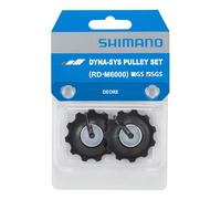 Shimano Galets de dérailleur Jeu tension et guide RD-M6000 Deore SGS – Lot de 2 – 10 vitesses