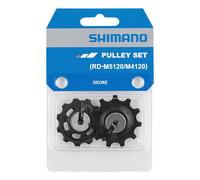 Shimano Galets de dérailleur M5100/5120/4120 - 10/11 vitesses - Noir (jeu)