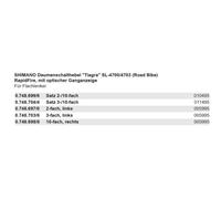 Shimano Jeu De Manettes De Vitesse Tiagra Sl-1400/4703