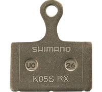 Shimano K05S-RX Disc Brake Pad and Spring - Resin Compound, Stainless Steel Back Plate, One Pair