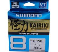 Line Kairiki 8 300m 0.06mm 5.3kg Steel Gray