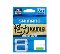 Shimano Kairiki 8 59WPLA58R0 Mantis Green Fil de pêche tressé 150 m