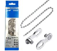 Shimano Kette MTB XT CN-M8100 12 vitesses 126 maillons Argent