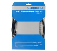 Shimano Kit câbles et gaines Y8 – Freins mécaniques Route/VTT – 2 câbles + 1 gaine – Noir
