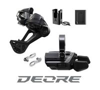 Shimano Kit de mise à niveau Deore Di2 M6250, RD-M6250-SGS + SW-M6250-R noir