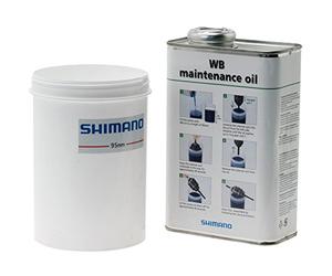 Shimano Kit d'entretien pour boîte de Vitesses Blanc 2018 Spray dégraissant