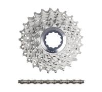 Shimano Kit d'usure cassette Ultegra CS-6700 + chaîne CN-6701 10 vitesses gris 11-28