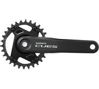 SHIMANO Fc-u4000-1 Guarnitura Unisex Adulto, Nero, 175 mm