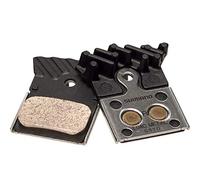 Shimano L04C-MF Disc Brake Pads and Springs - Metal Compound, Finned Alloy and Stainless Steel Back Plate, One Pair