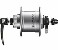 Shimano LED Dynamo Moyeu DH-T4050 100mm, 36 Trou, Centerlock 1,5 W Argent Alivio