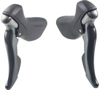Shimano, levier de changement de vitesse/frein, TIAGRA, ST-4703, 3x10 fois, paire gauche/droite, avec câble et gaine, gris, emballage original
