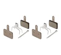 SHIMANO Lot de 2 paires de plaquettes de frein ? disque et ressort B01S-B03S (r?sine)