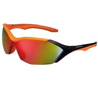 SHIMANO Lunettes de Soleil s71r Sport de pl Taille Unique Neon Orange/Matt - Schwarz