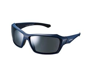 SHIMANO Lunettes Pulsar MR, adultes, unisexe, bleu marine