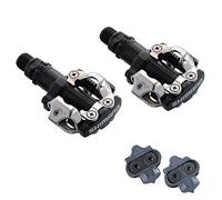 SHIMANO Pédales de vélo sans clip M520 SPD - Noir
