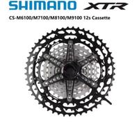 Shimano M6100 M7100 M8100 M8200 M9100 Cassette MS 12 vitesses DEORE SLX XT XTR série 12s 10-51T/10-45T pour pièce de vélo de montagne M6100 10-51T