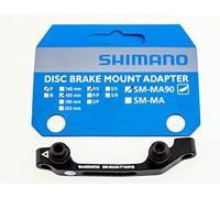 Shimano MA-90 Support de Montage pour Frein à Disque (Noir, 160 mm Post/est Avant)