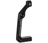 Shimano MA-90 - Support de Montage pour Frein à Disque, Unisexe - Adulte, ISMMA90R160PS, Noir, 160-mm Post/is Rear