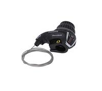 Shimano Mando Cambio Dr 6v Slrs35 Tourney Accesorios y recambios bicis Unisex-Adult, Negro, Standard