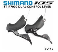 Shimano-Manette de vitesse pour vélo de route, 105 R7000, 2x11 vitesses, 22s, levier de commande pour touristes, mise à jour à partir de 5800 R7000 one pair
