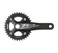 Shimano Pédalier Zee M640 10V 36 dents 170 mm Noir/Argent