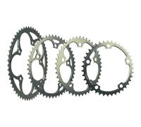 Plateau 5 branches aluminium Miche Supertype 130BCD Shimano 9/10V Argenté