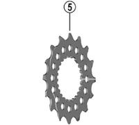 SHIMANO Mixte - Adulte CS-M8100 Pignon Noir Taille Unique