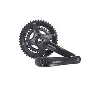 SHIMANO Mixte - Adulte TY501 Pédalier Noir Taille Unique