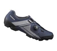 SHIMANO Mixte Zapatillas MTB Xc300 Basket, Bleu Marine, 49 EU
