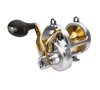 SHIMANO Moulinet Baitcasting Reel Talica II 25lb 2-Speed - 950g - R.5.2:1-3.1:1 - RETR.104-56cm - BK.20Kg - TAC25IICAM